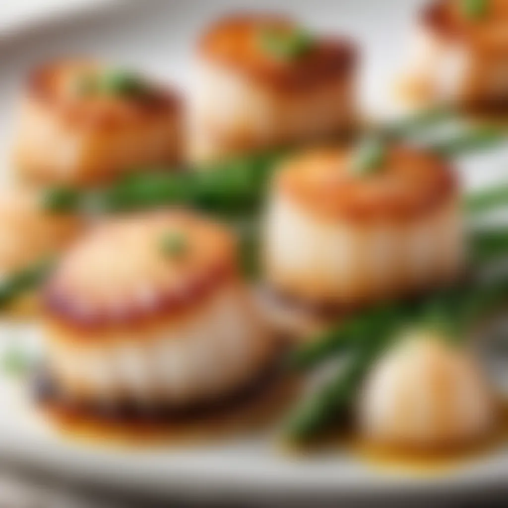 Gourmet Pan-Seared Scallops