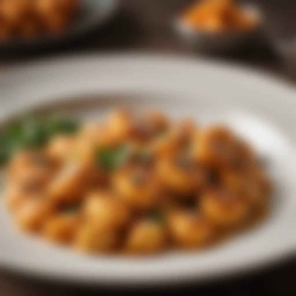 Gourmet Sweet Potato Gnocchi Pairing