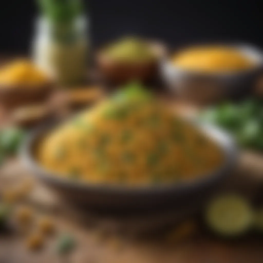 Vibrant Ingredients for Green Chana Dal Green Chana Dal Ingredients