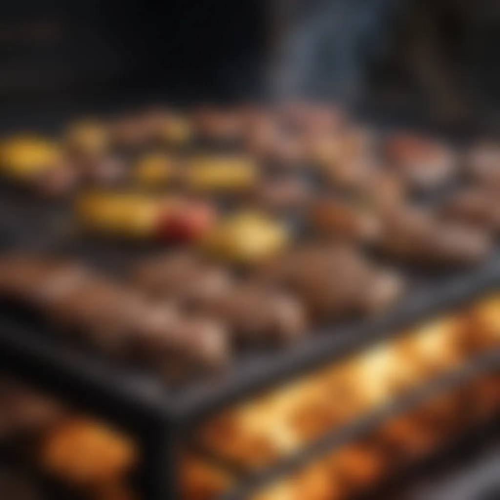 A grilling workshop setting, highlighting an educational session for grill lovers