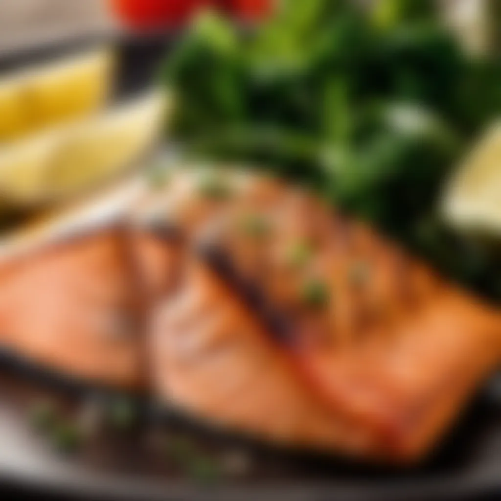 Grilled Atlantic Salmon Grilled Atlantic Salmon