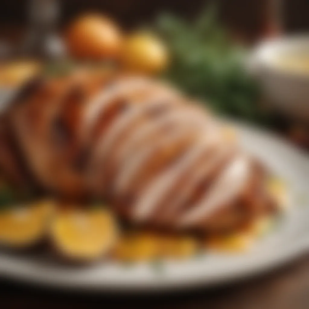 Succulent Grilled Turkey Breast with Citrus Glaze