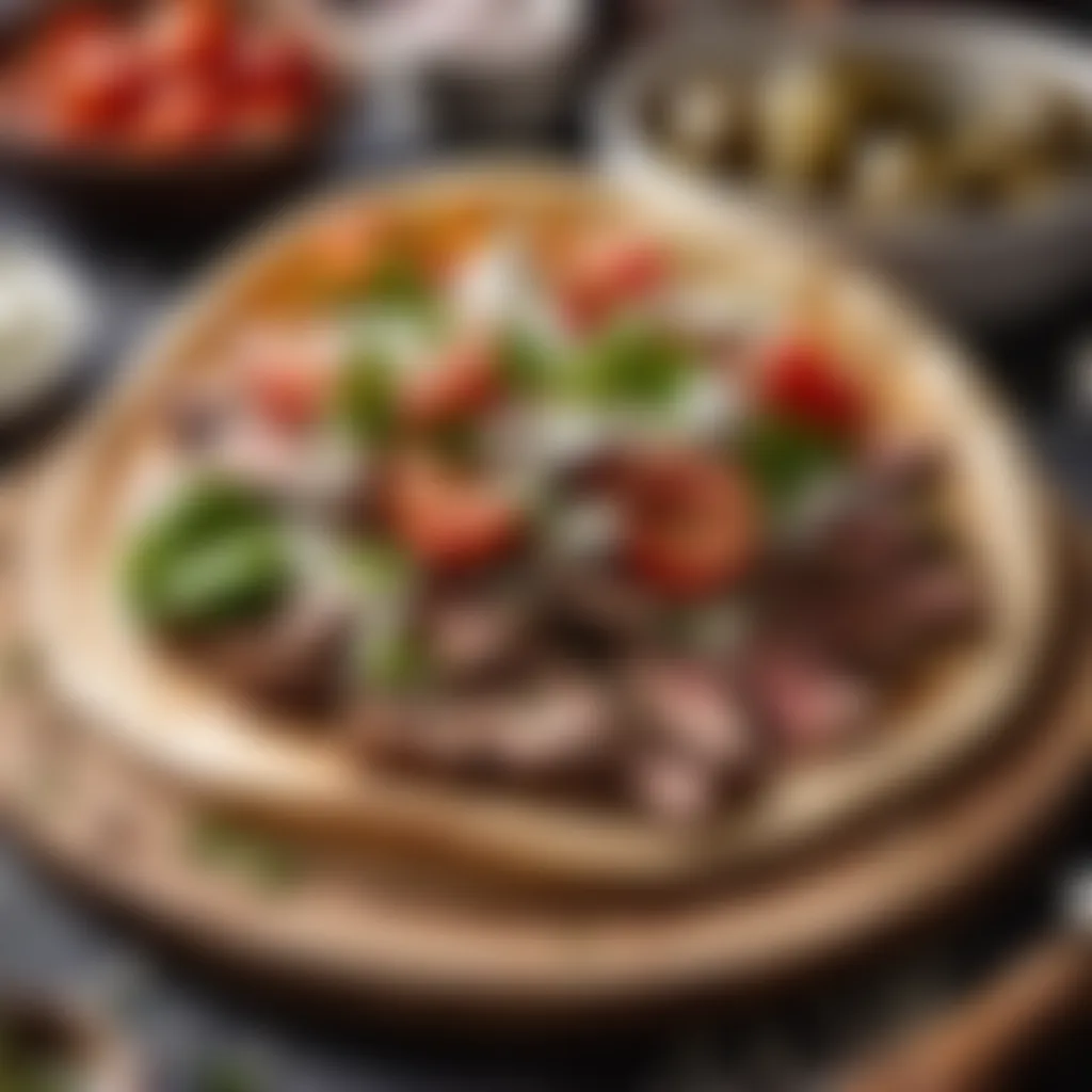 Gyro Recipe - Marinating the Meat Gyro Recipe - Marinating the Meat