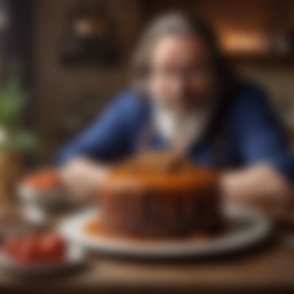 Decadent Hairy Bikers treat featuring a velvety smooth texture