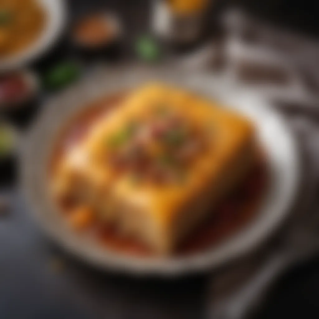 Exquisite Presentation of Freshly Made Halwa Finished Pakistani halwa dessert served on a silver platter