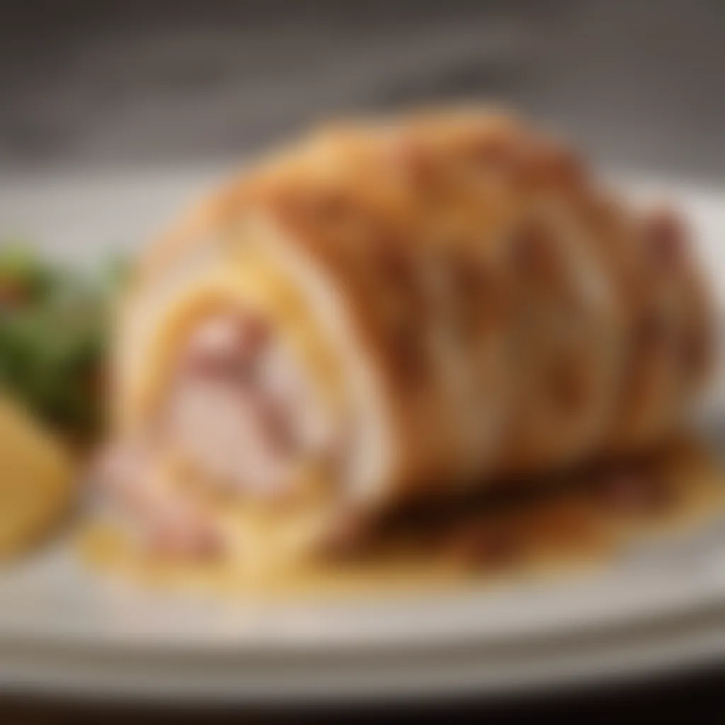 Ham and Cheese Stuffed Chicken