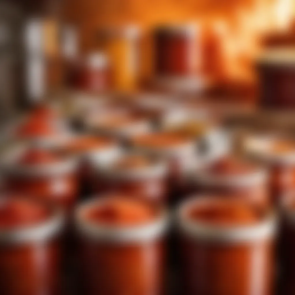 Harissa Paste Storage