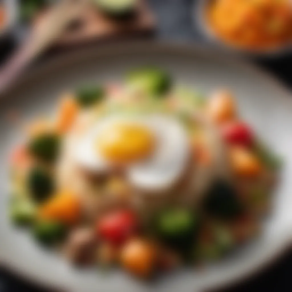 Garnished Plate Garnished Plate