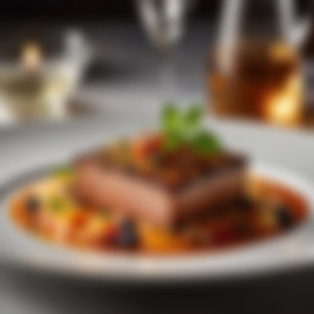 Elegant Gourmet Dish Elegant Gourmet Dish