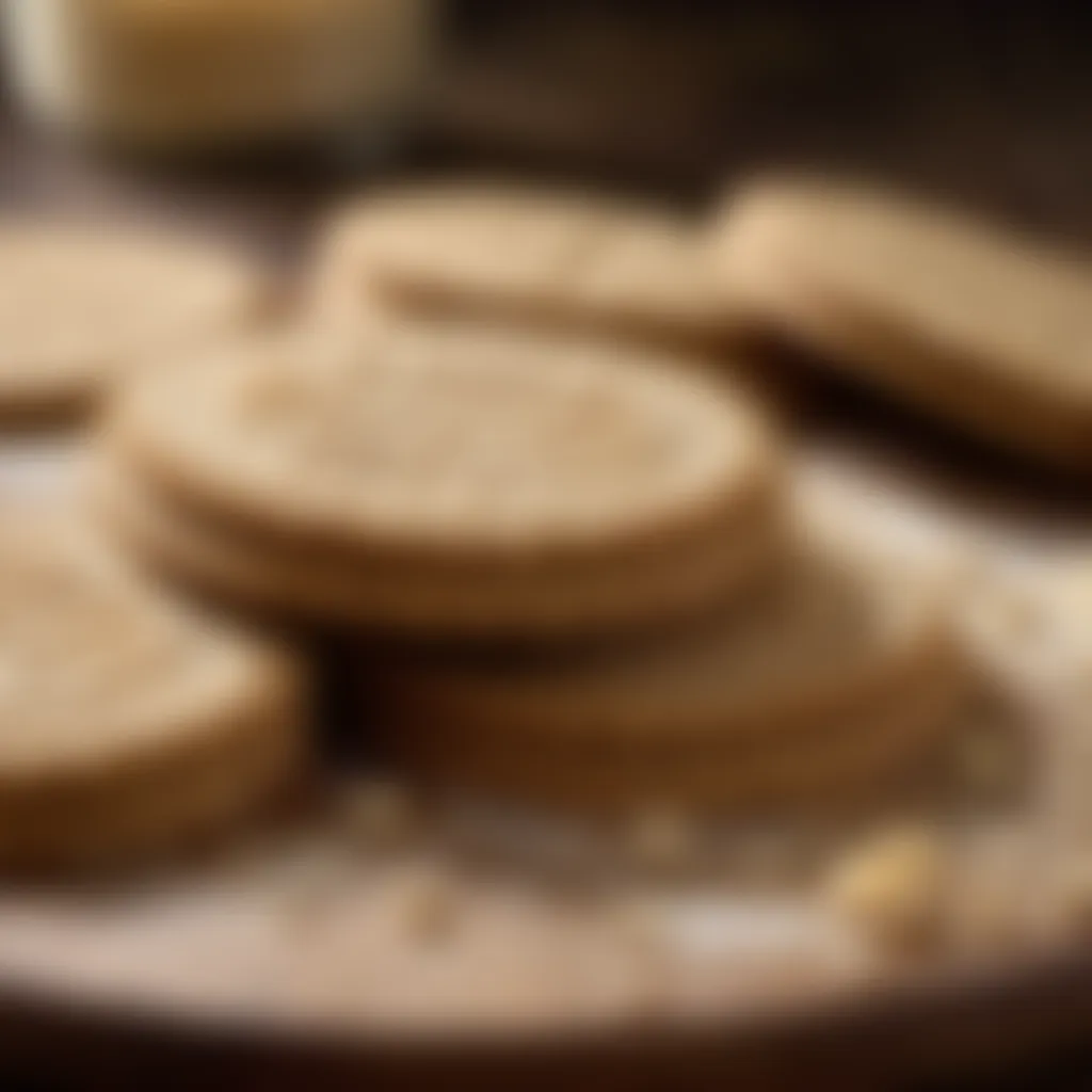 Homemade Digestive Biscuits Dough