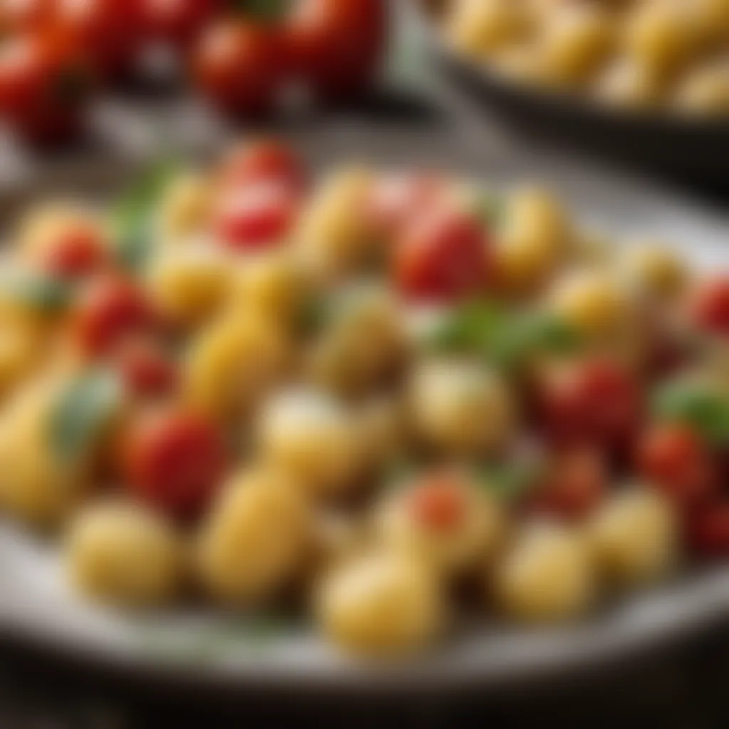 Homemade Gnocchi with Fresh Cherry Tomatoes