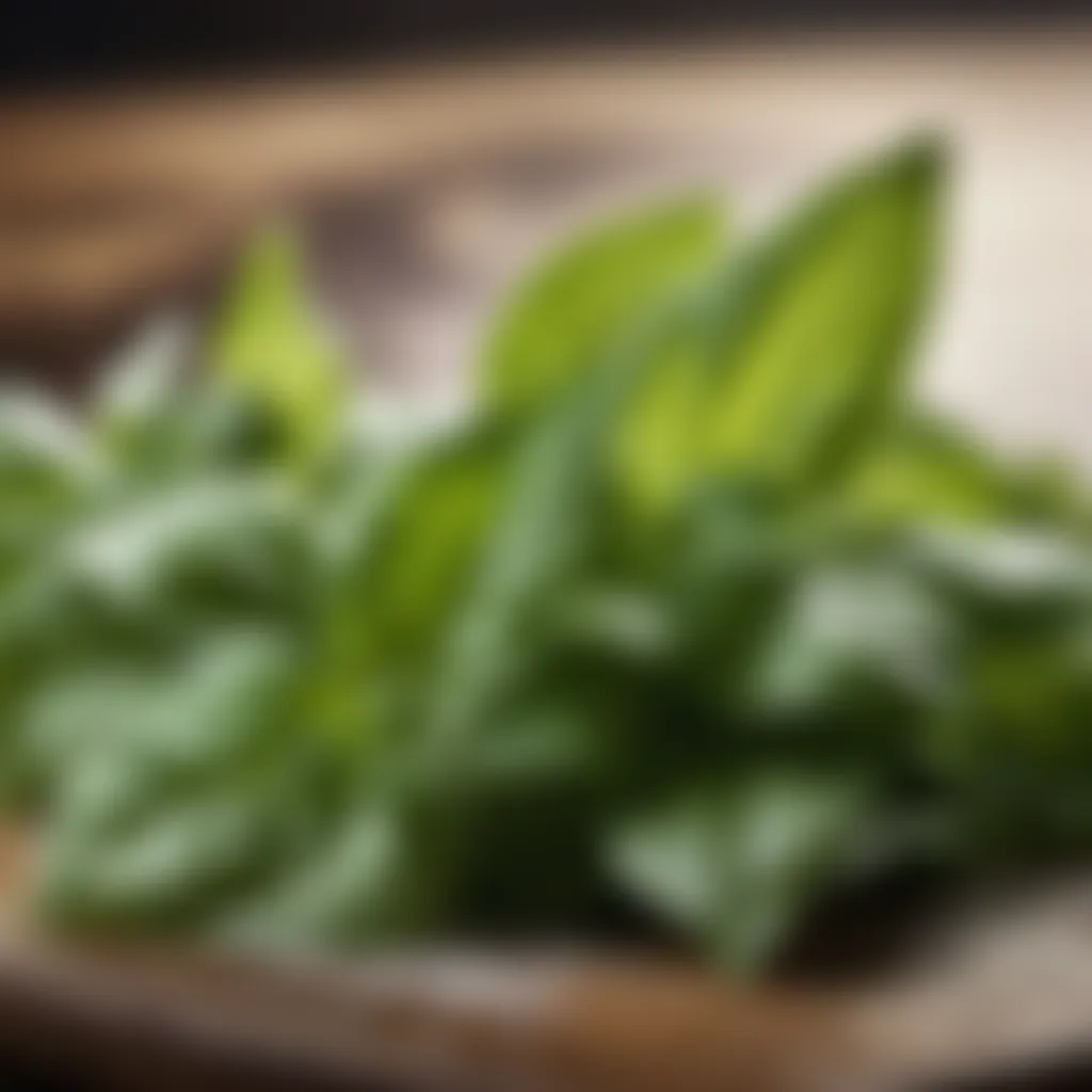 Basil Leaves