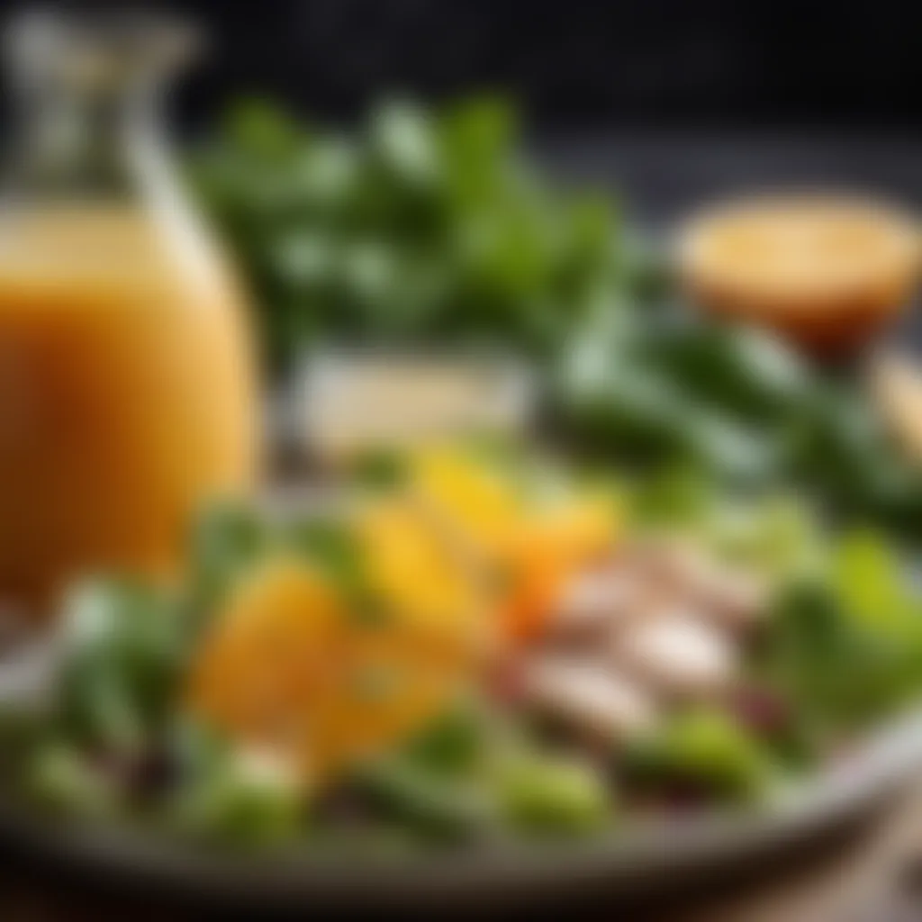 Homemade Tangy Citrus Dressing for Kitchen Sink Chicken Salad