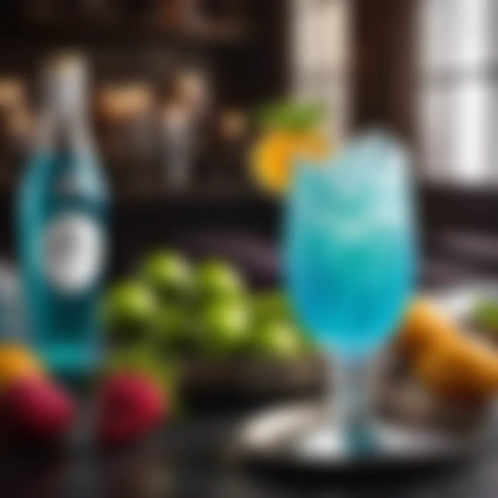 Hpnotiq mocktail