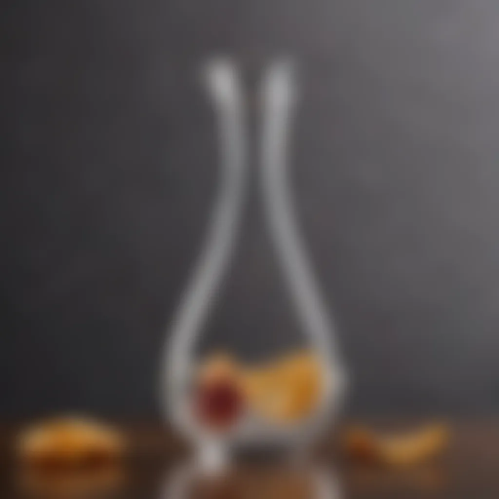 Elegant Hydros Carafe Design Elegant design of the Hydros Carafe showcasing its sleek lines