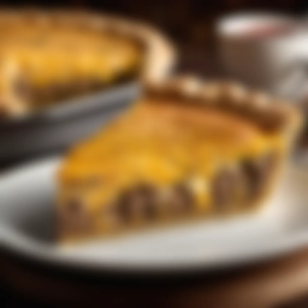 Delicious Impossible Cheeseburger Pie Impossible Cheeseburger Pie
