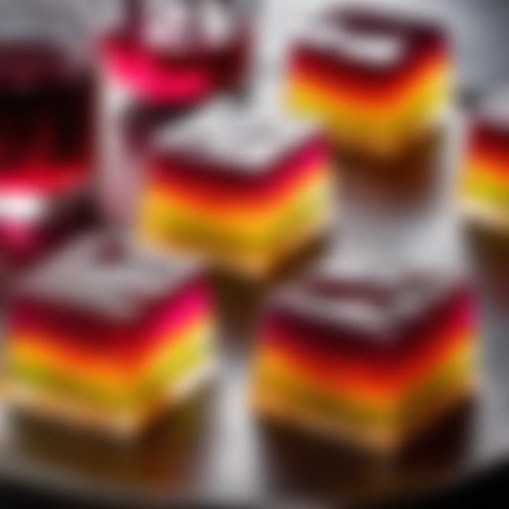 Layered Jelly Shots