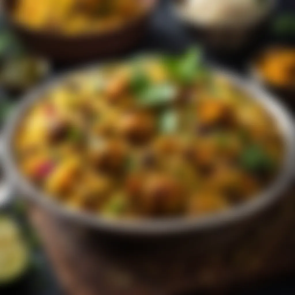 Traditional Indian Vegetable Biryani