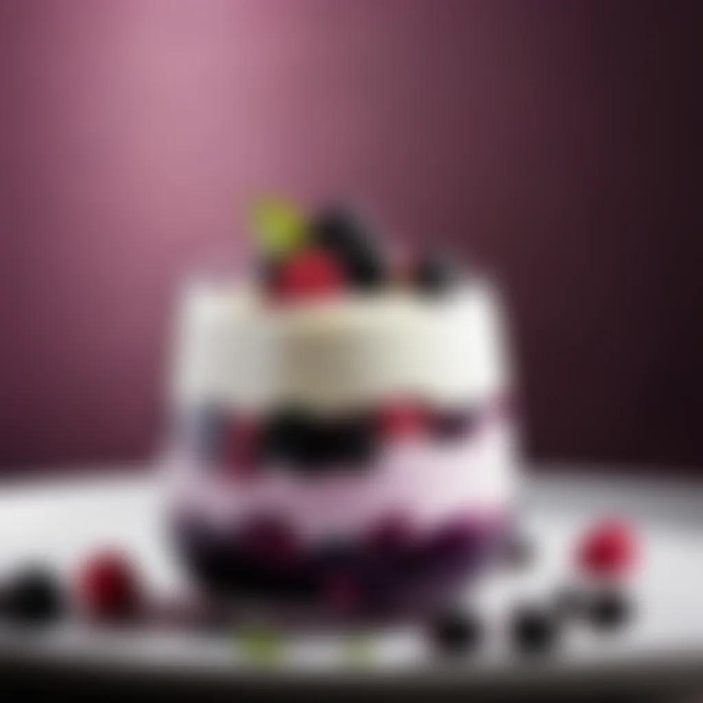 Indulgent Blackberry Parfait