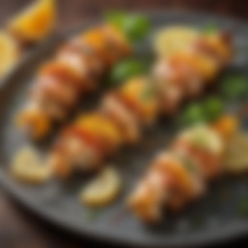 Citrus Infusion Chicken Skewers