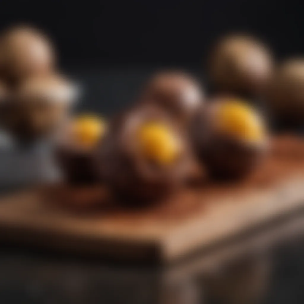 Chocolate Quail Egg Truffles