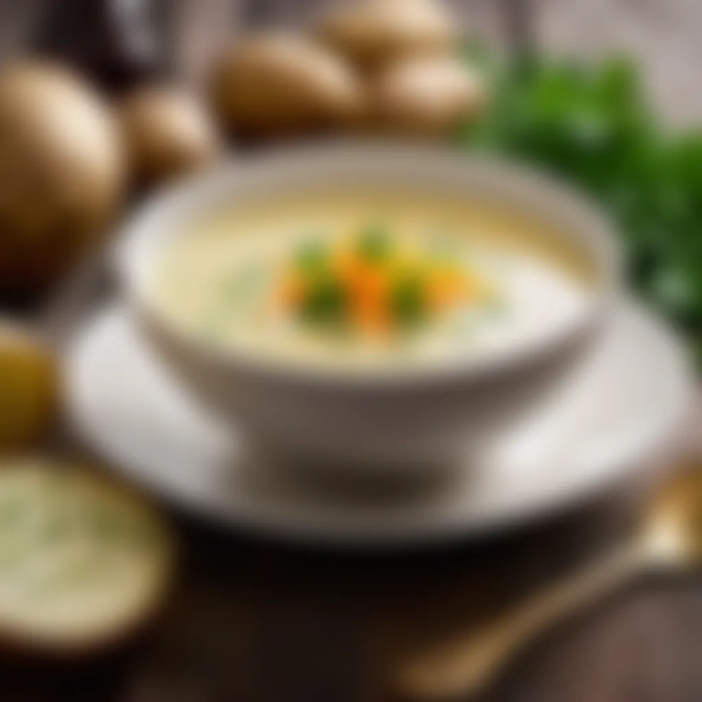 Irish Potato Soup Garnish