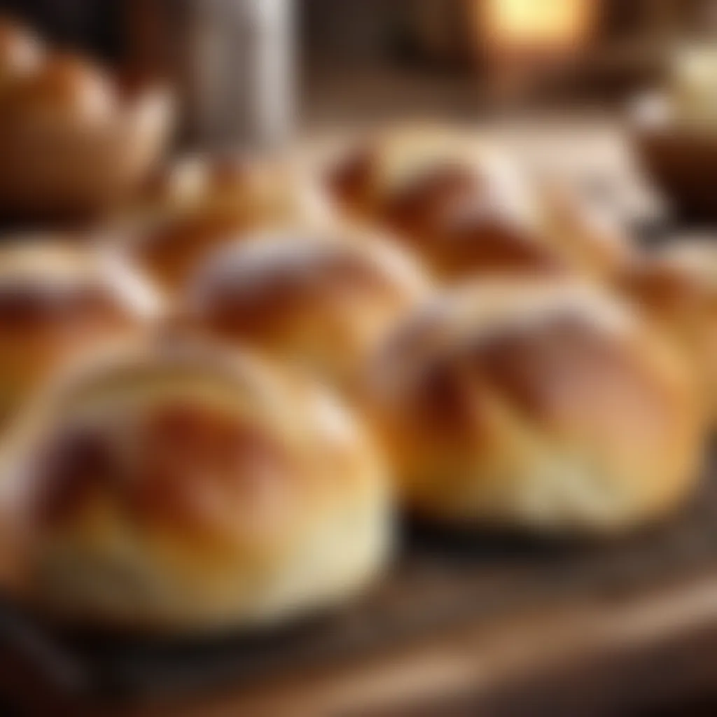 Irresistible homemade bread rolls