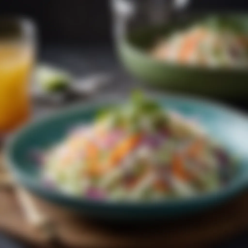 Refreshing Jicama Slaw Refreshing jicama slaw