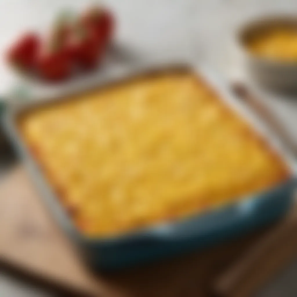 Jiffy Corn Casserole Baking Dish