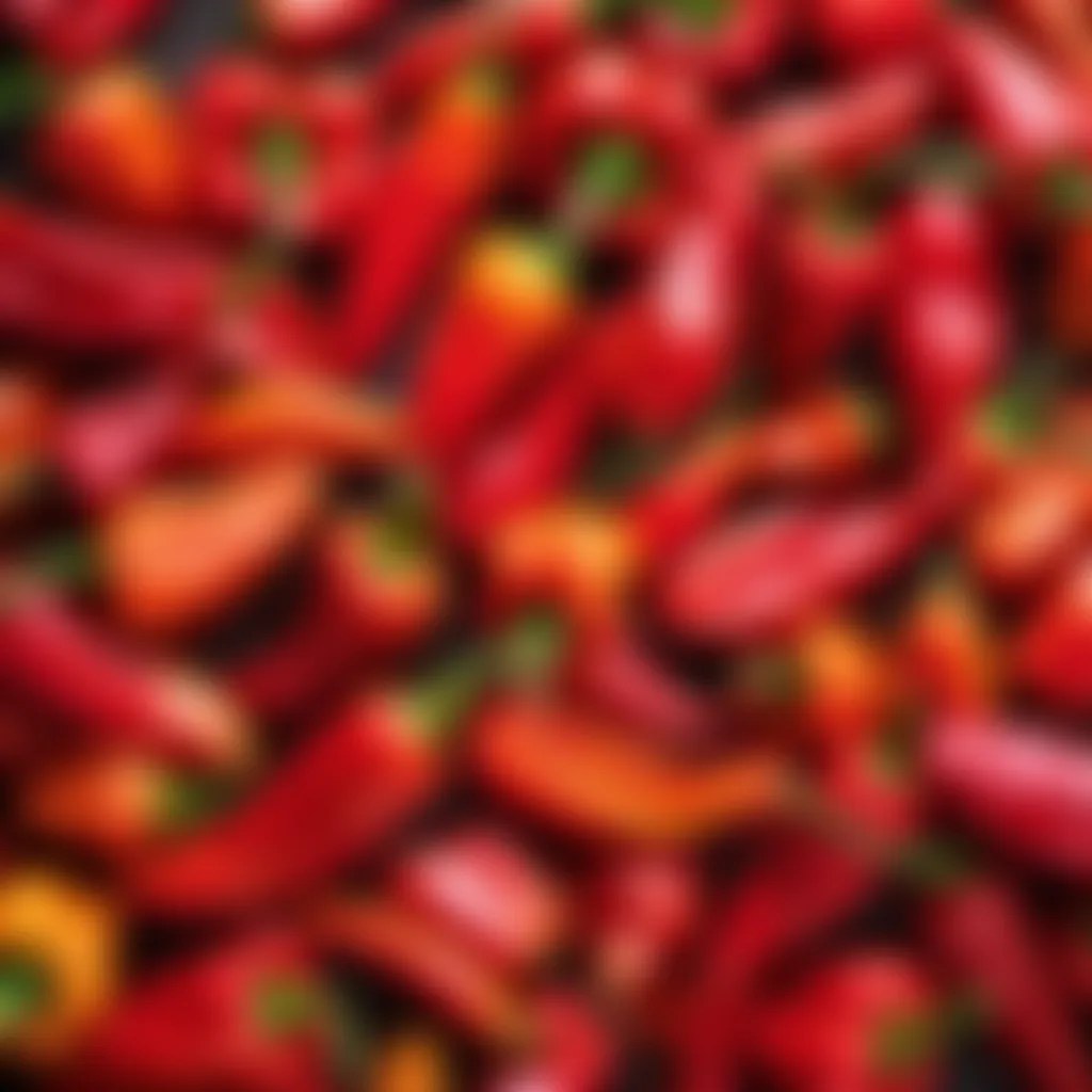 Selection of Jimmy Nardello Peppers Selection of Jimmy Nardello Peppers