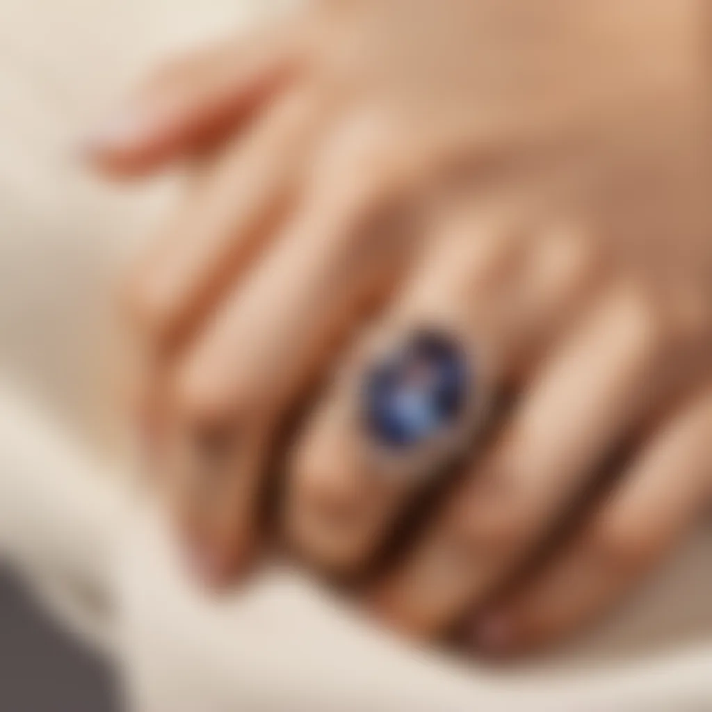 Jungkook wearing Bvlgari ring