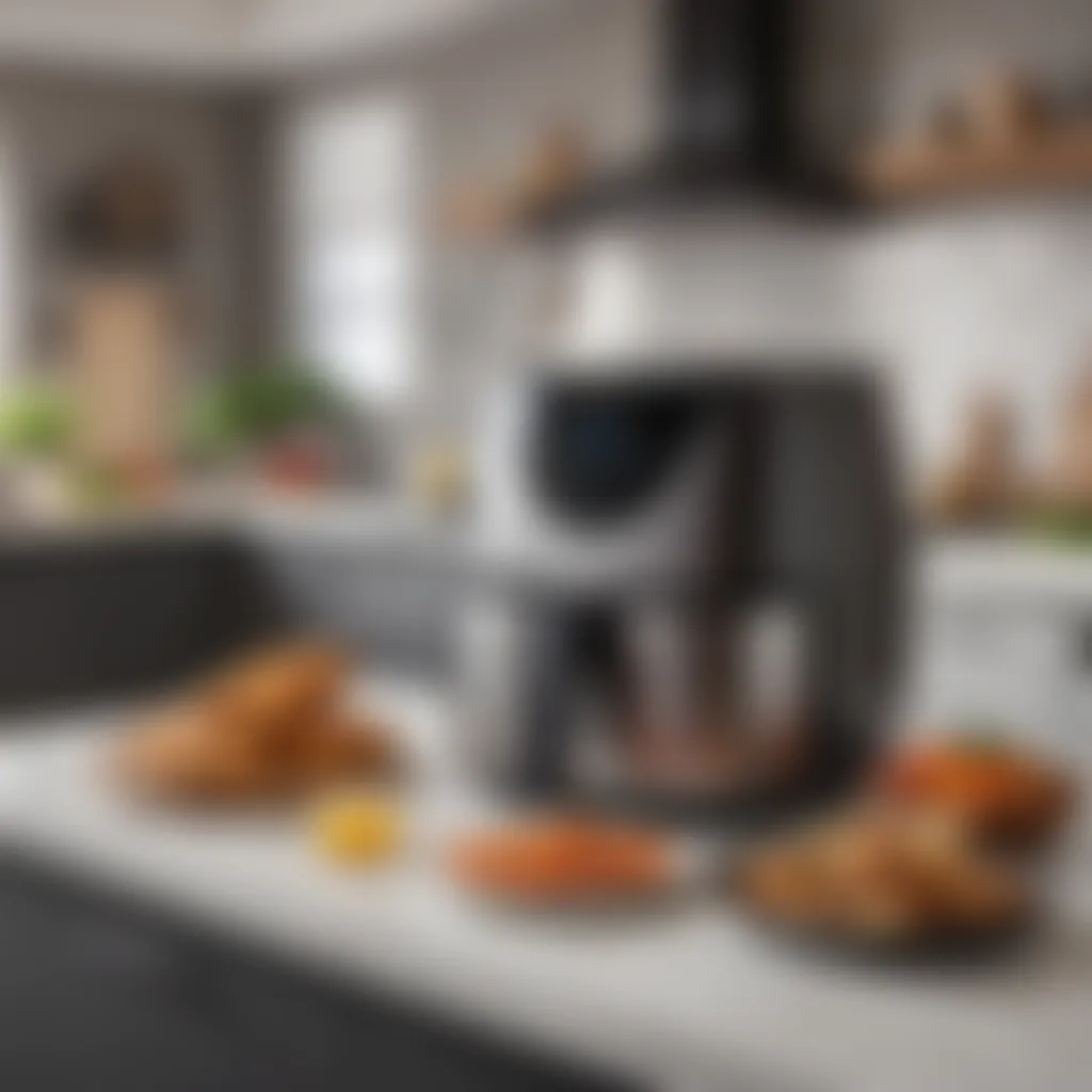 Kalorik Maxx Digital Air Fryer in a modern kitchen setting