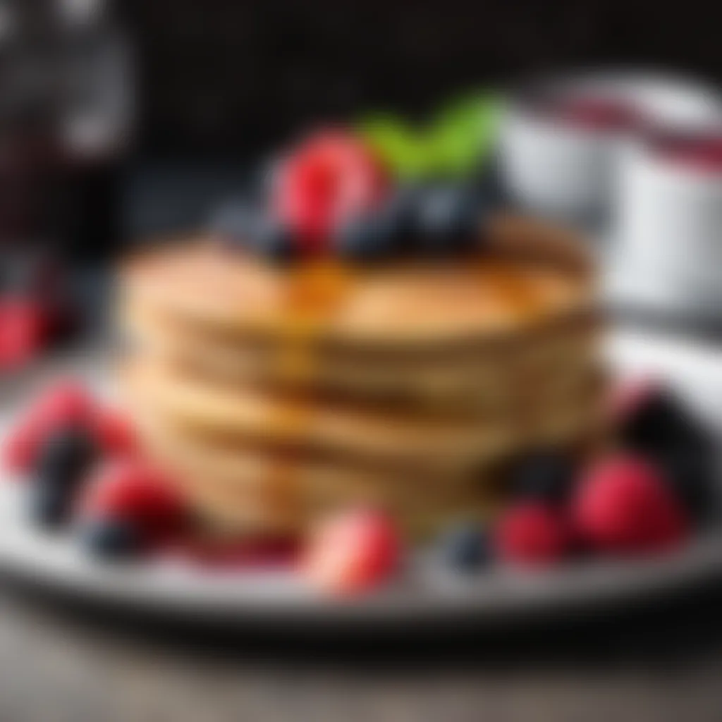 Keto Pancakes with Berries