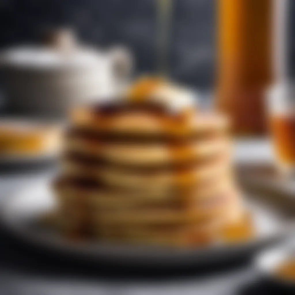 Keto Pancakes with Sugar-Free Maple Syrup Keto Pancakes with Sugar-Free Maple Syrup
