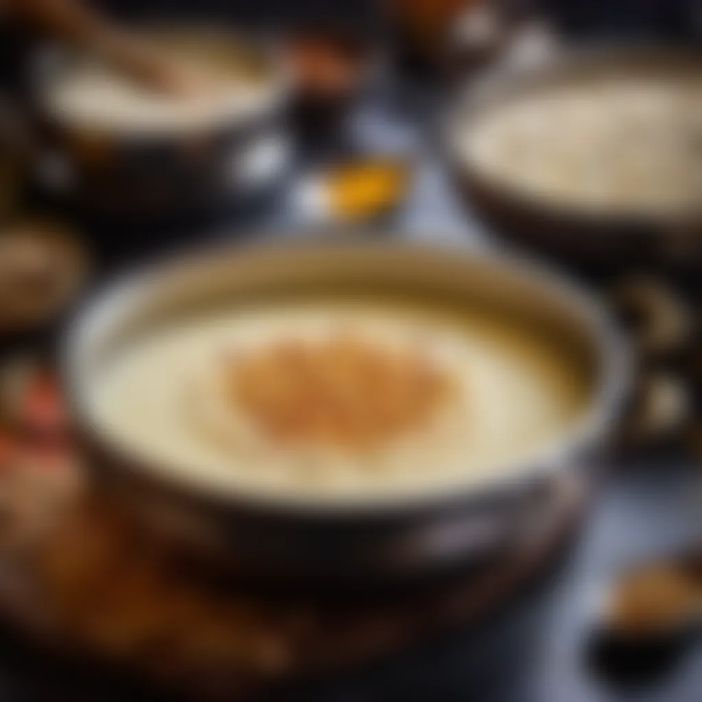 Kheer Cooking Process