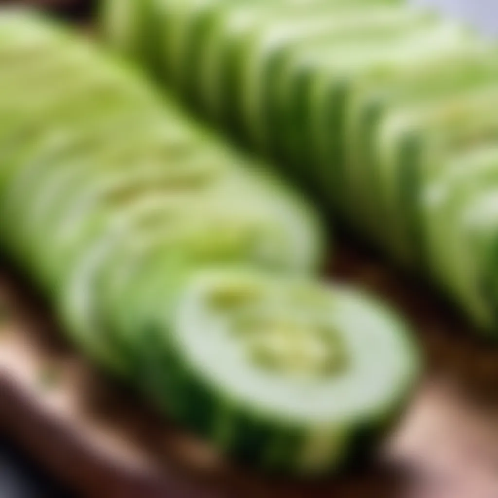 Sliced Cucumber