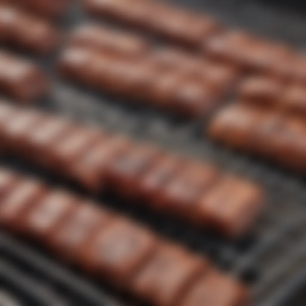 Detailed view of Kirkland Signature BBQ parts showcasing their quality construction