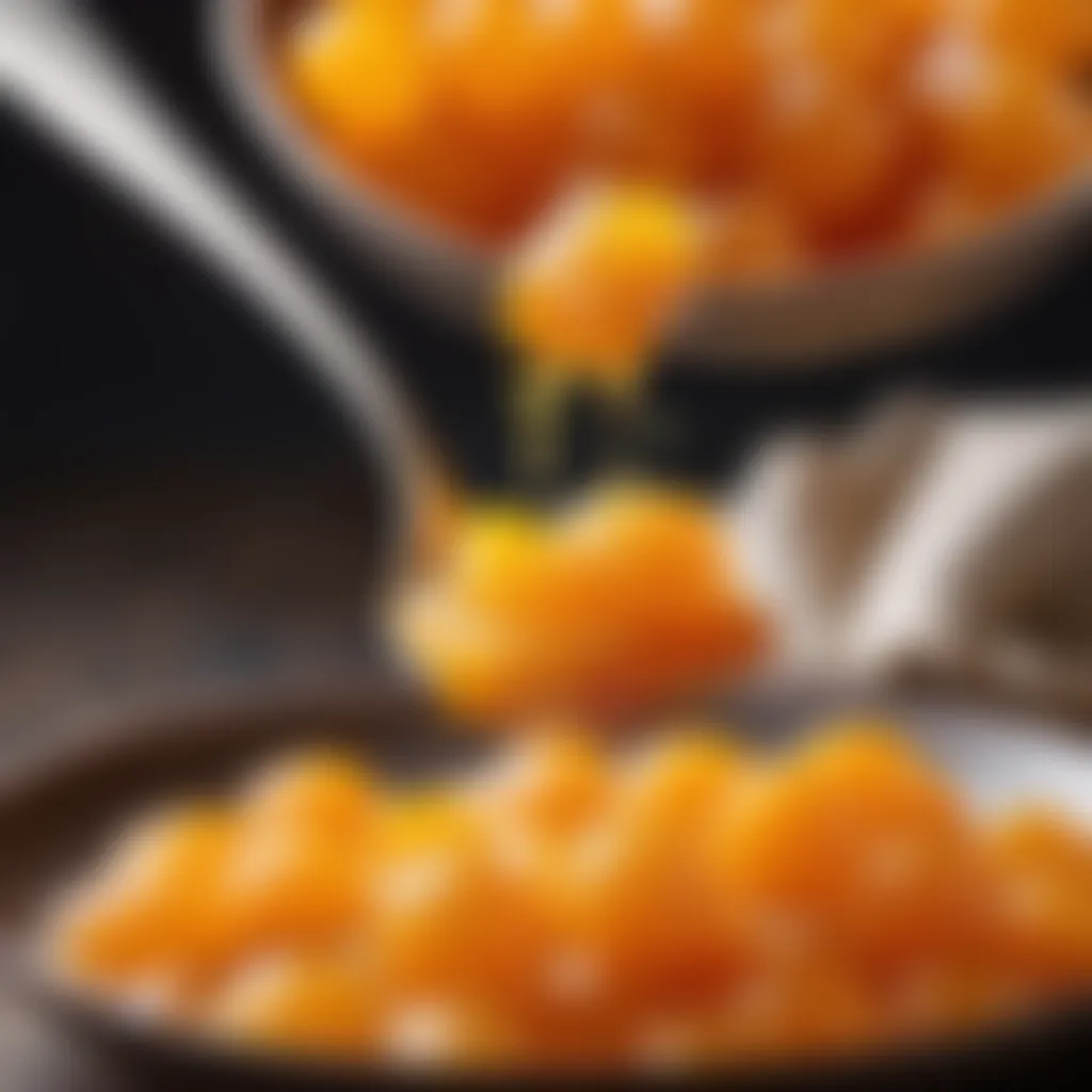 Spoonful of Kumquat Marmalade A spoonful of kumquat marmalade