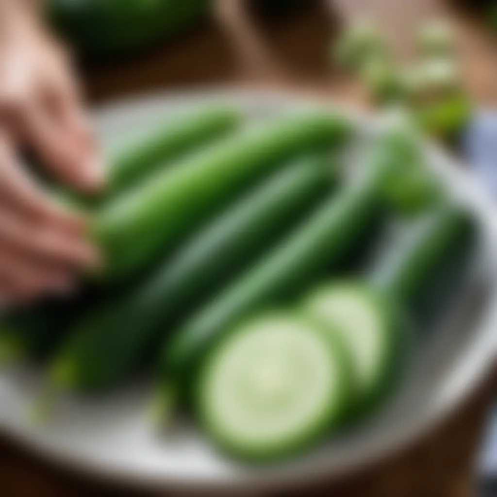 Kyurizuke Recipe - Cucumber Selection