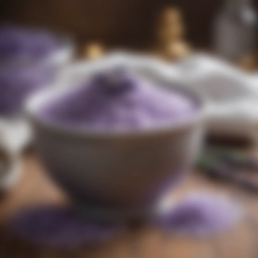 Lavender Bath Salts Relaxation Experience