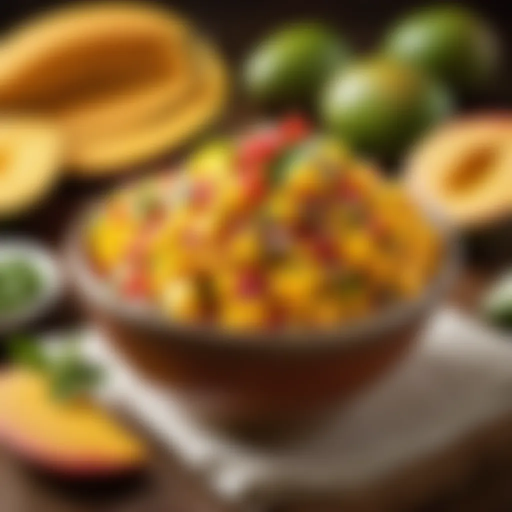 LCBO Recipe Archives: Fresh Mango Salsa Fresh Mango Salsa