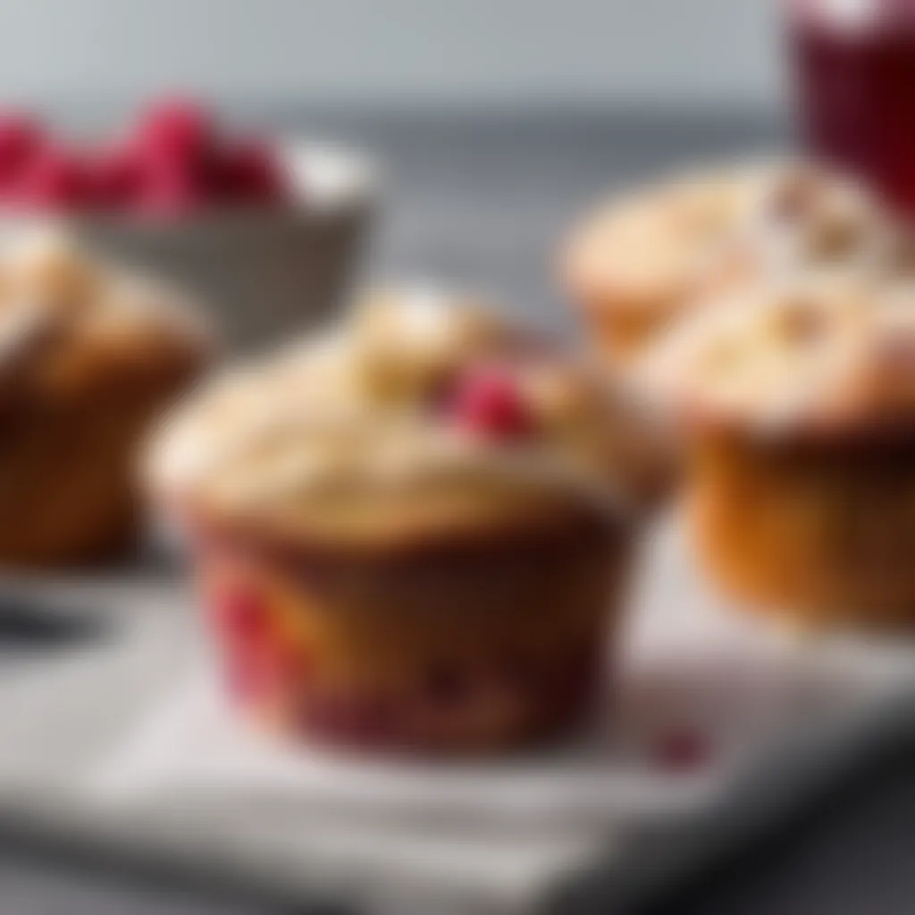 Raspberry White Chocolate Muffins