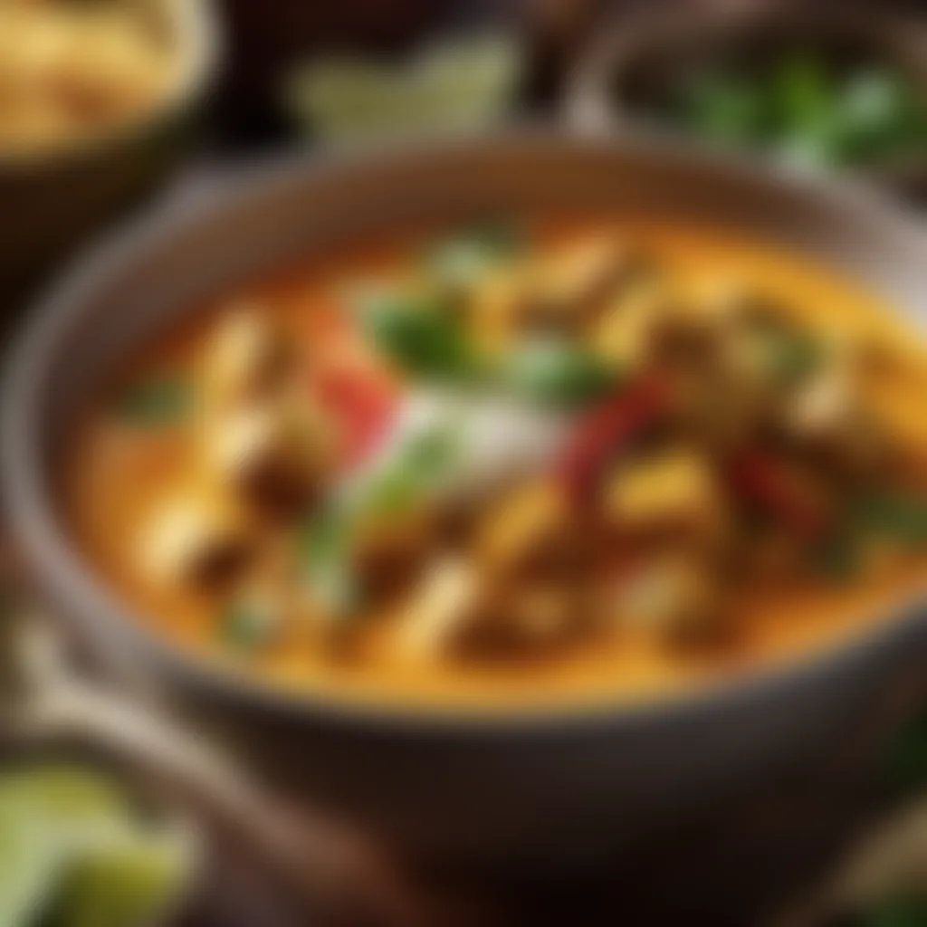 LCBO Recipe Archives: Spicy Thai Coconut Curry Spicy Thai Coconut Curry