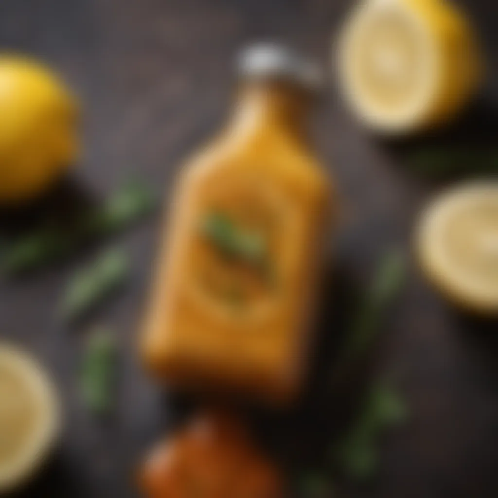 Lemon Barbecue Sauce with Fresh Herbs