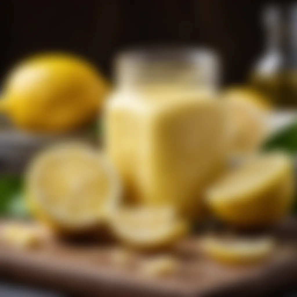 Lemon Butter Ingredients