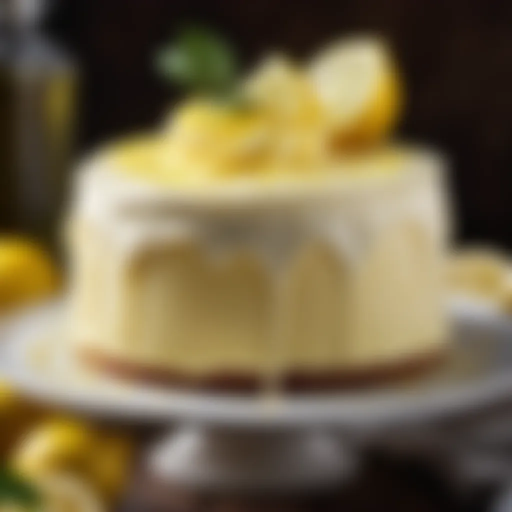 Velvety Lemon Cream Frosting