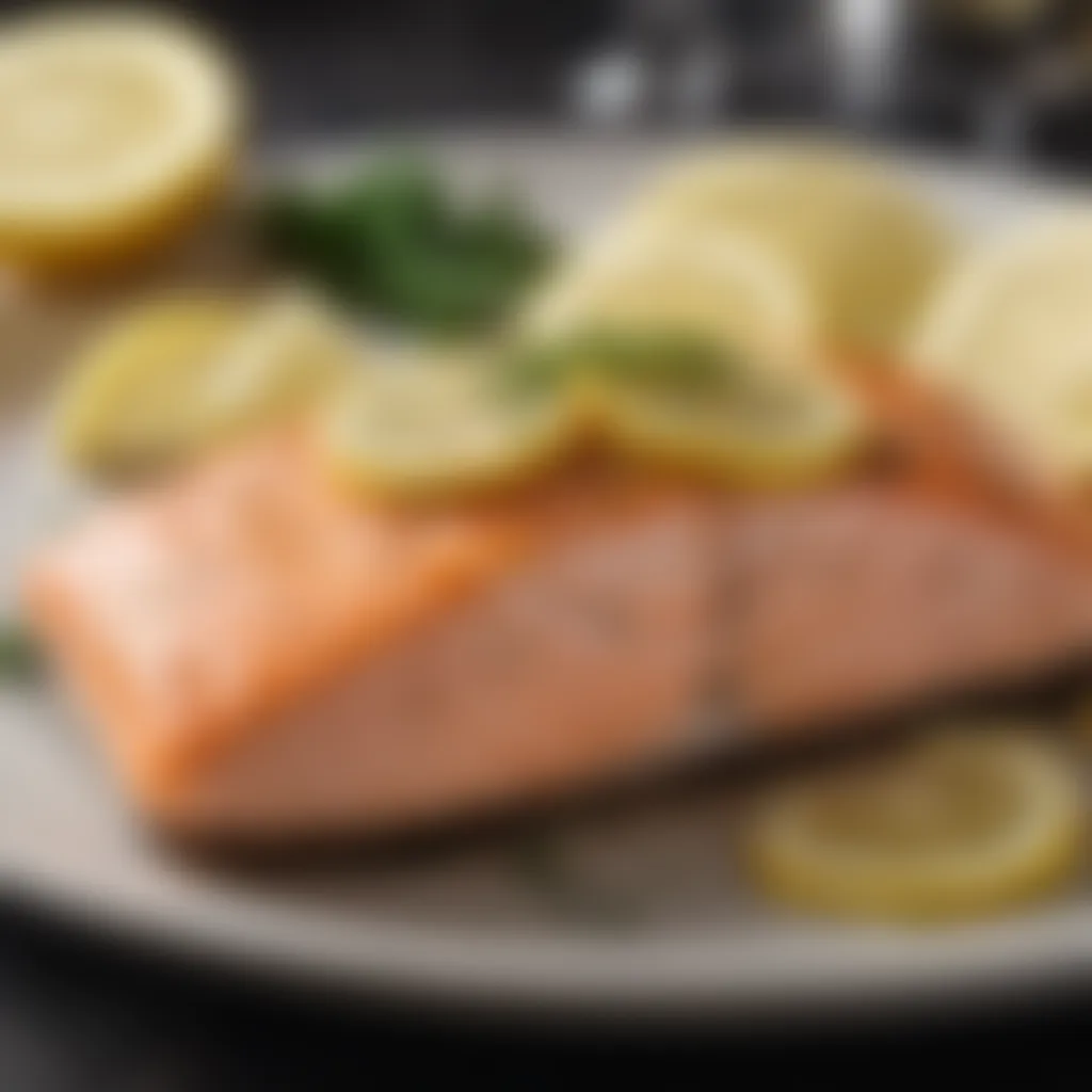 Zesty Lemon Salmon Exquisite Lemon Dill Salmon