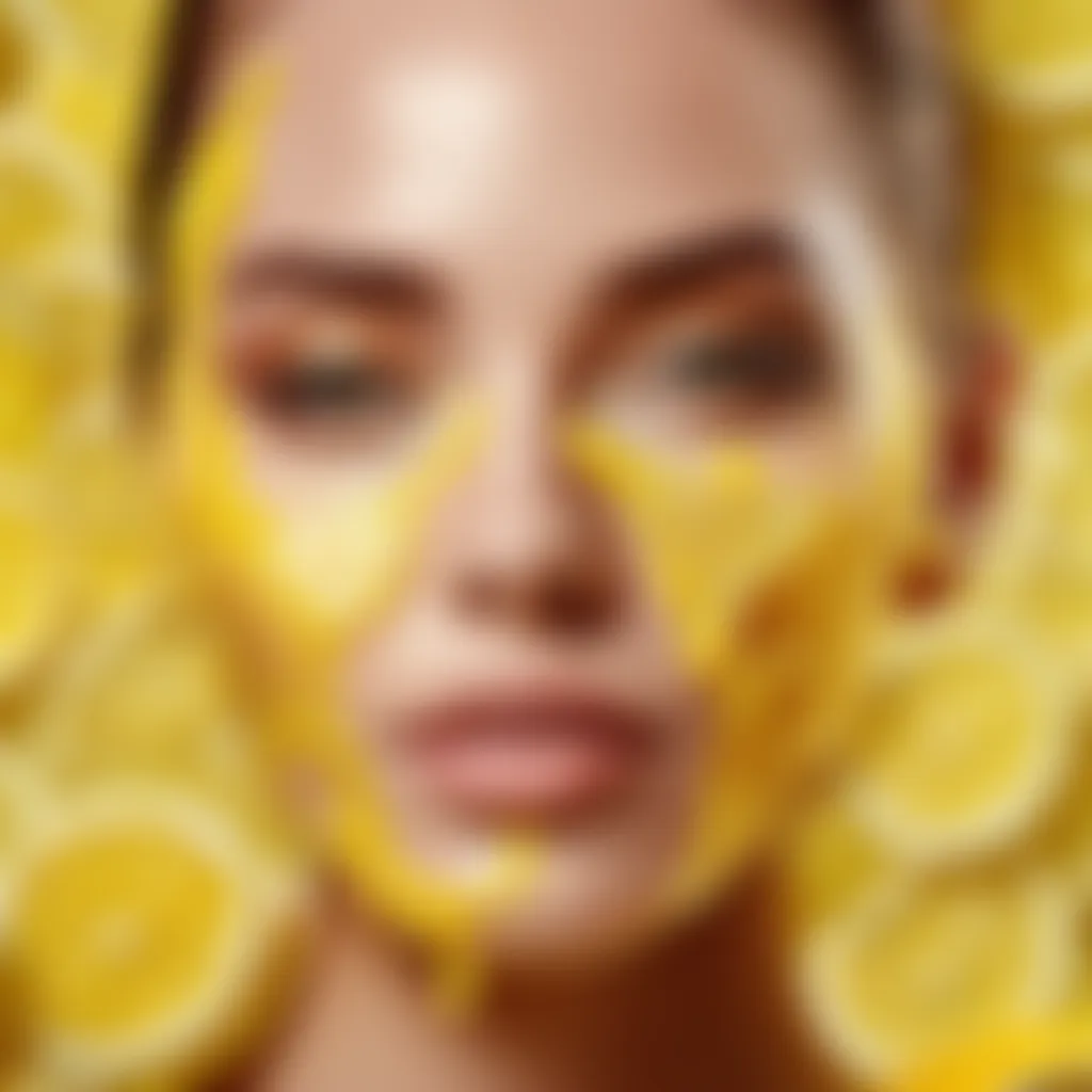 Revitalizing Skincare Elixir with Lemon Rinds Lemon rind skincare concoction