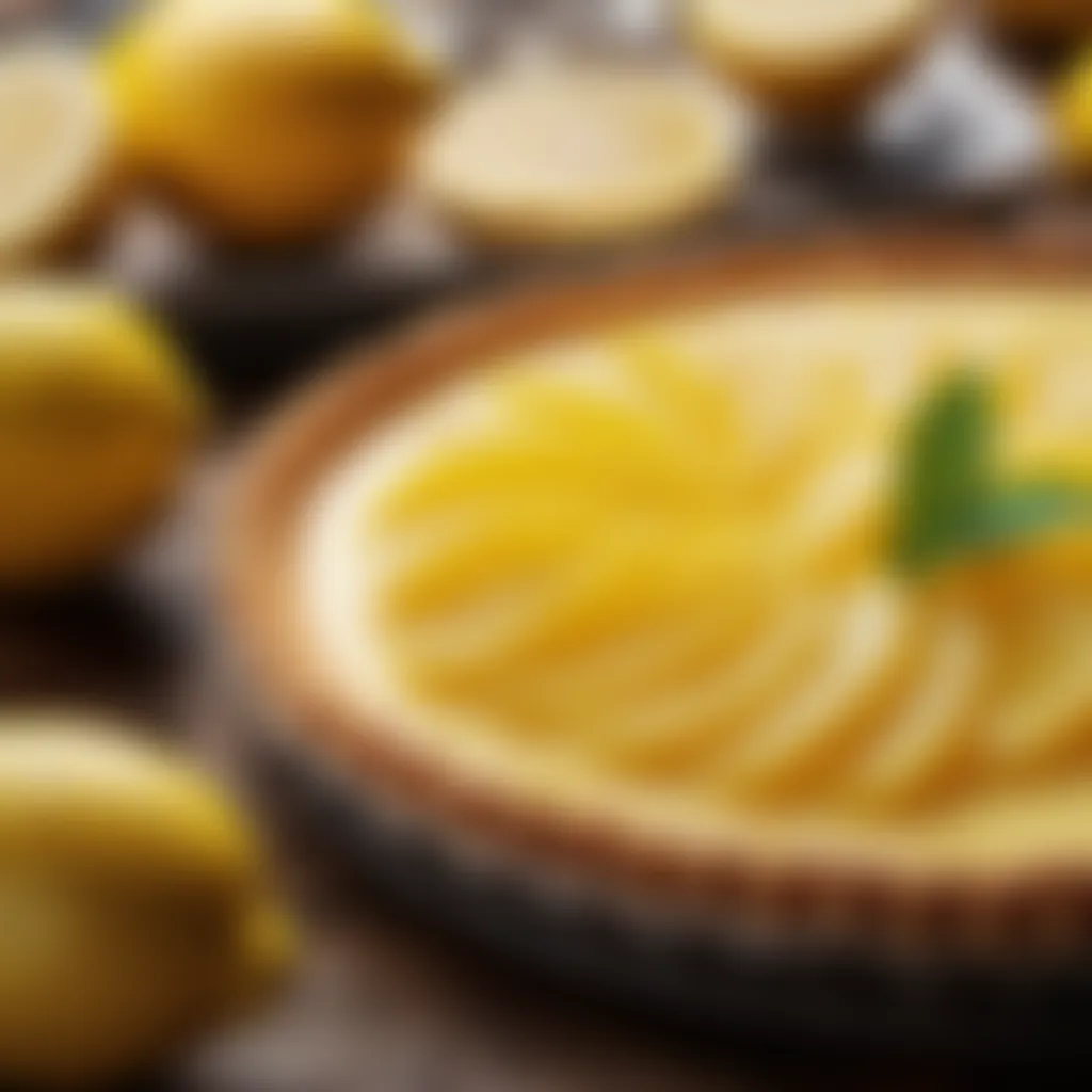 Lemon tart ingredients