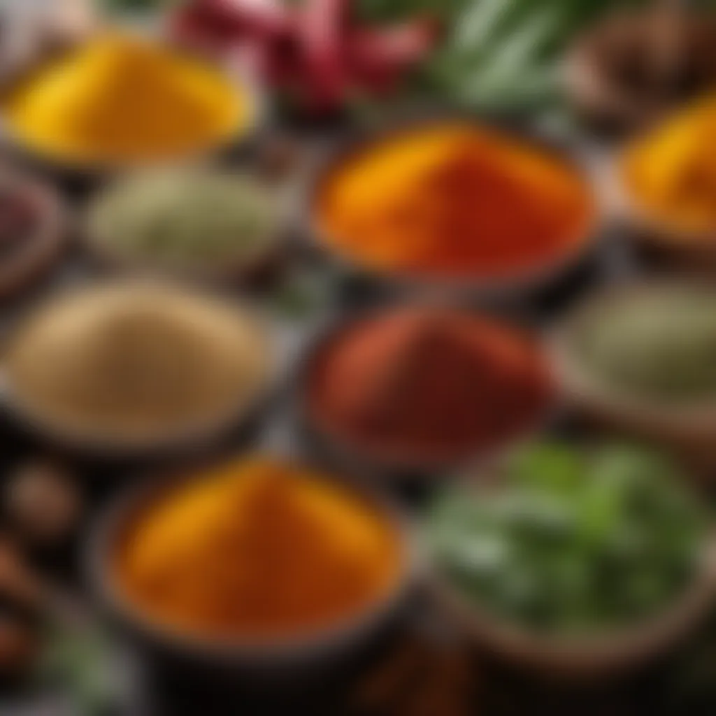 Vibrant Spices and Herbs